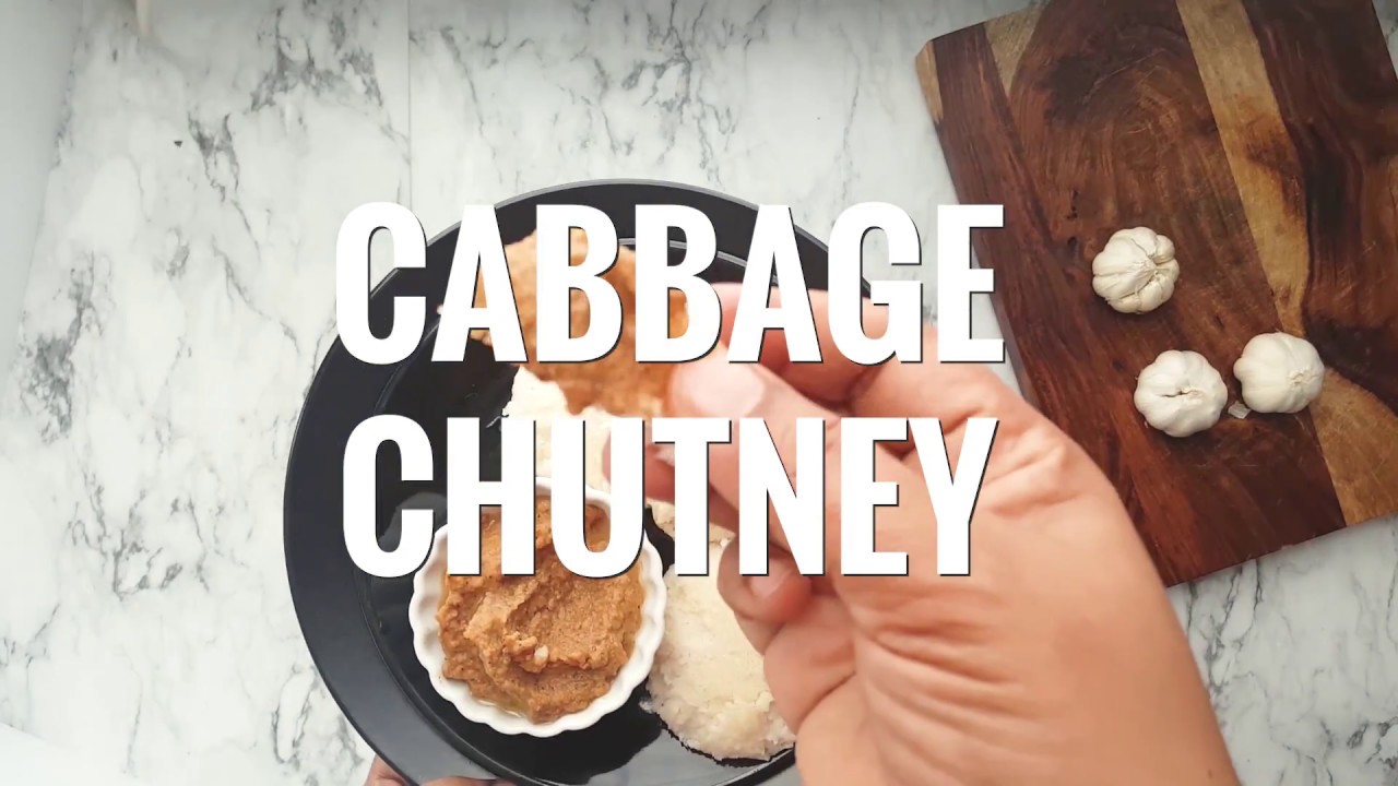 cabbage chutney andhra style recipe