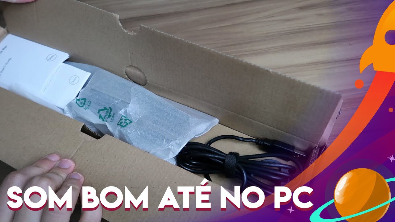 SOUNDBAR DELL AC511M (UNBOXING COMPLETO) #101