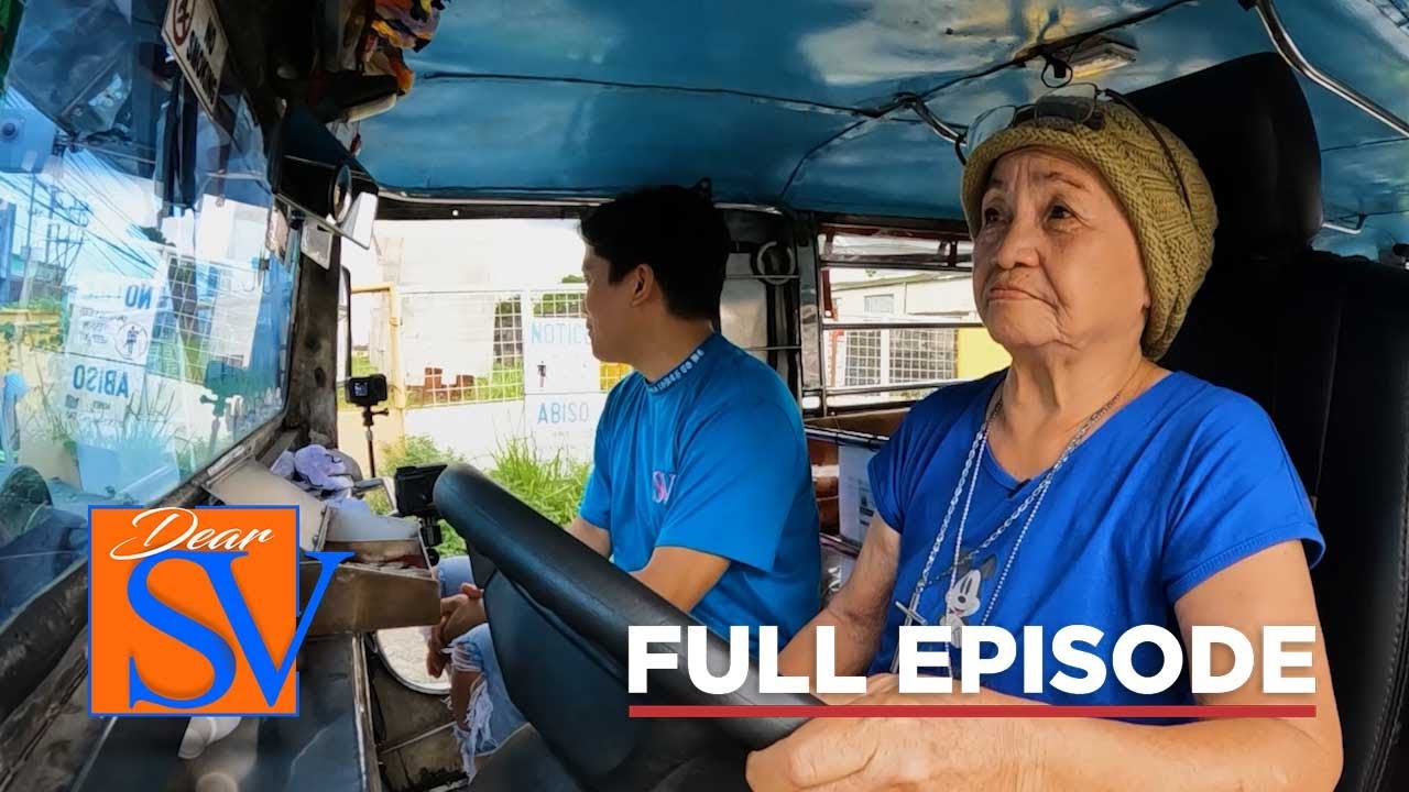 Kilalanin ang isang 74 anyos na lola na wonder jeepney driver (Full episode) | Dear SV