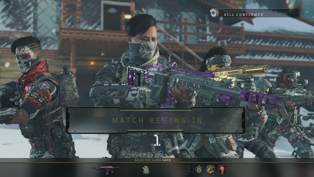 VAPR Gameplay On Nuketown {{BO4}}