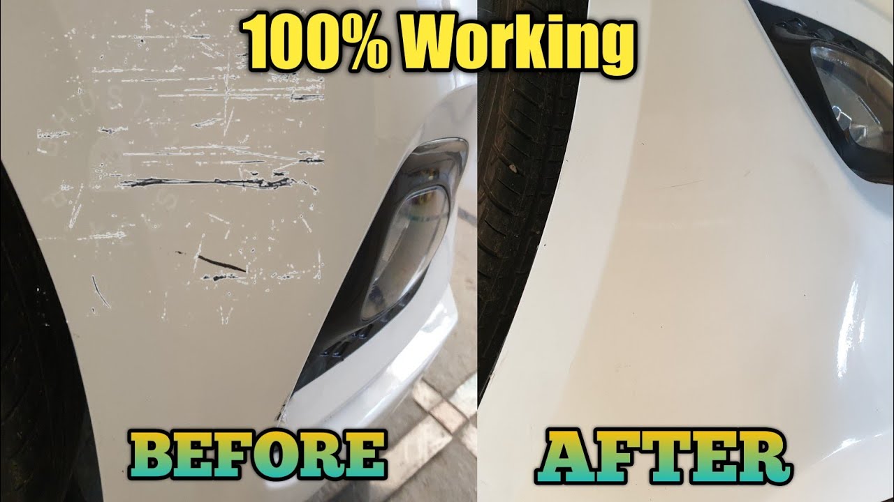Car Scratch Remover//Tips to Remove Scratches from a car//BvjTech