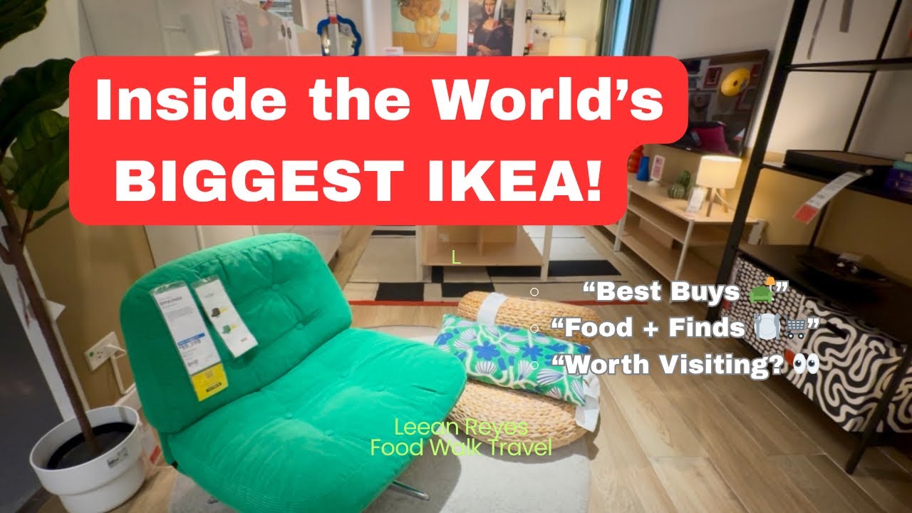 Inside IKEA Philippines: The Biggest IKEA Store in the World!