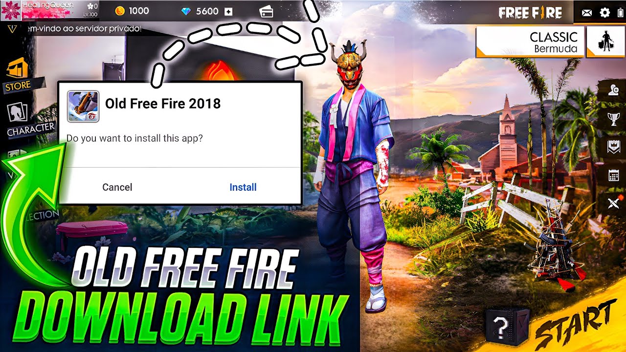 Old Free Fire 2018 Download Link 🔥 | Get Season 1 Elite Pass For Free 😱💥