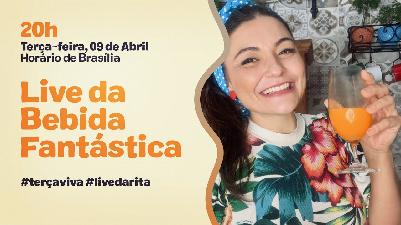 Live da Bebida Fantástica | #livedarita #terçaviva