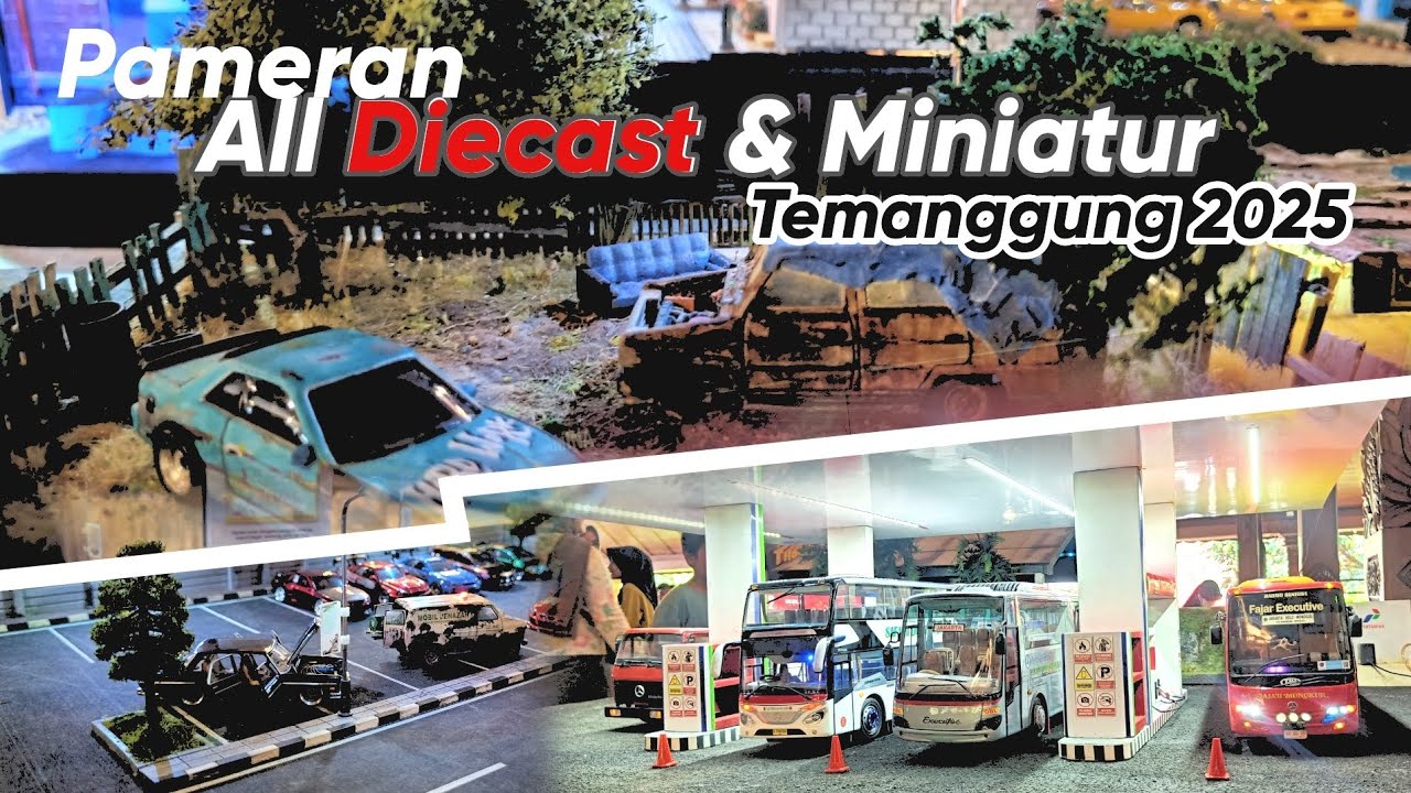 Special Miniatur Bis ,RC  & Diecast PULUHAN JUTA  Kumpul disini ‼️ | Temanggung Diecaster 2025