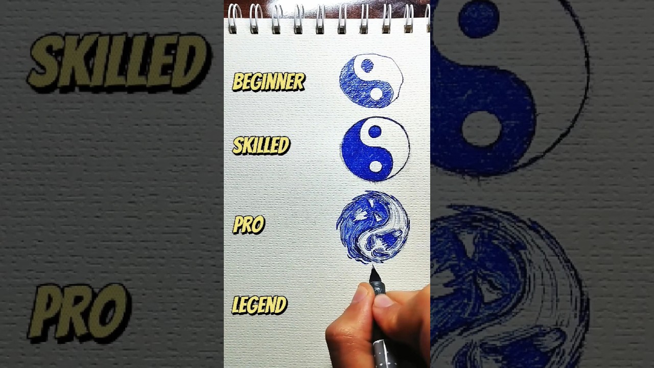What's Your Drawing Level??🤔✍️ #short #howtodraw #artist