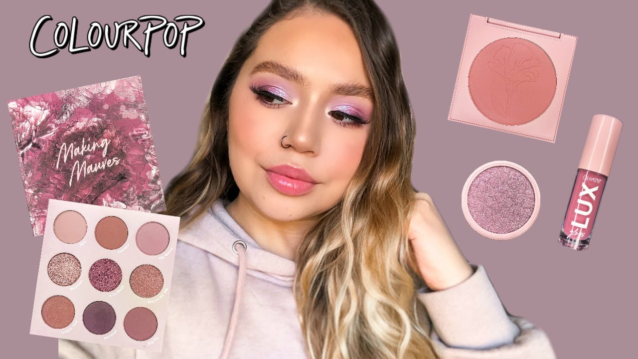 COLOURPOP MAKING MAUVES COLLECTION | SWATCHES, REVIEW + TUTORIAL | Makeupbytreenz