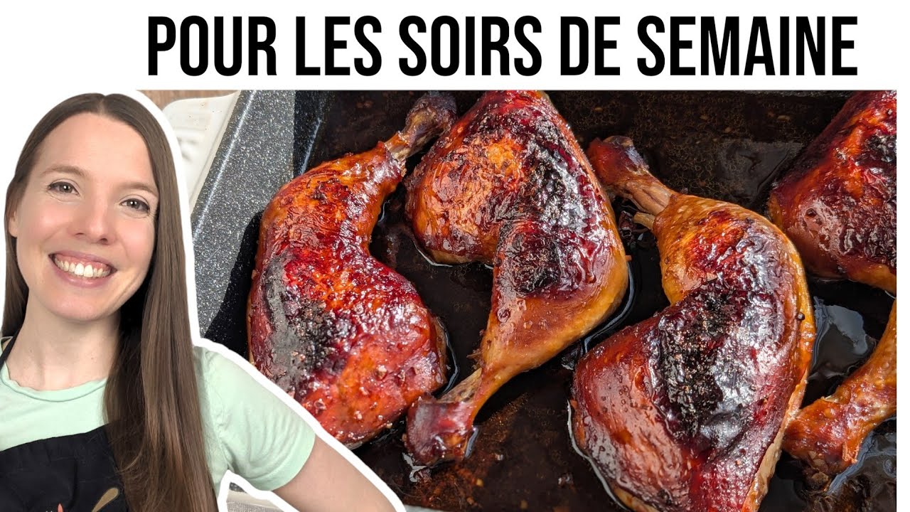 RECETTE FACILE: Cuisses de Poulet à la Sauce Soya - HOP DANS LE WOK