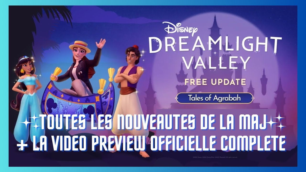 LA VIDÉO PREVIEW COMPLÈTE DE LA MAJ + recap TOUTES LES NOUVEAUTÉS DE TALES OF AGRABAH ✨🧞‍♂️🐒