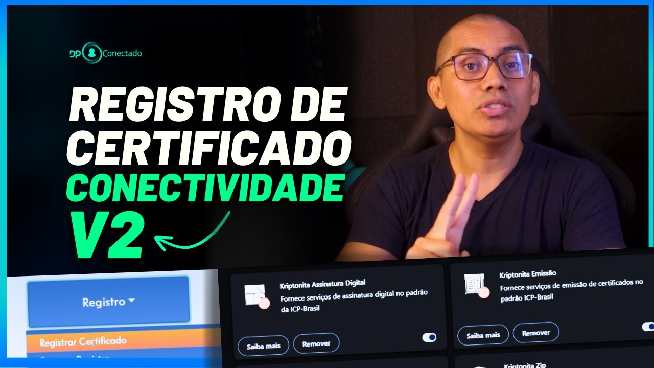 Tutorial de registro de certificado no Conectividade V2 - ERRO CRIPTOCNS