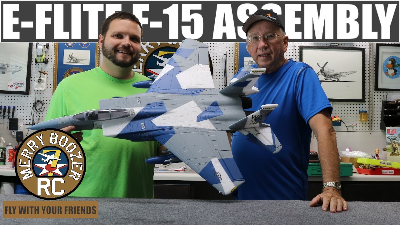 E-flite F-15 Eagle 64mm EDF Jet BNF Basic with AS3X and SAFE Select Assembly