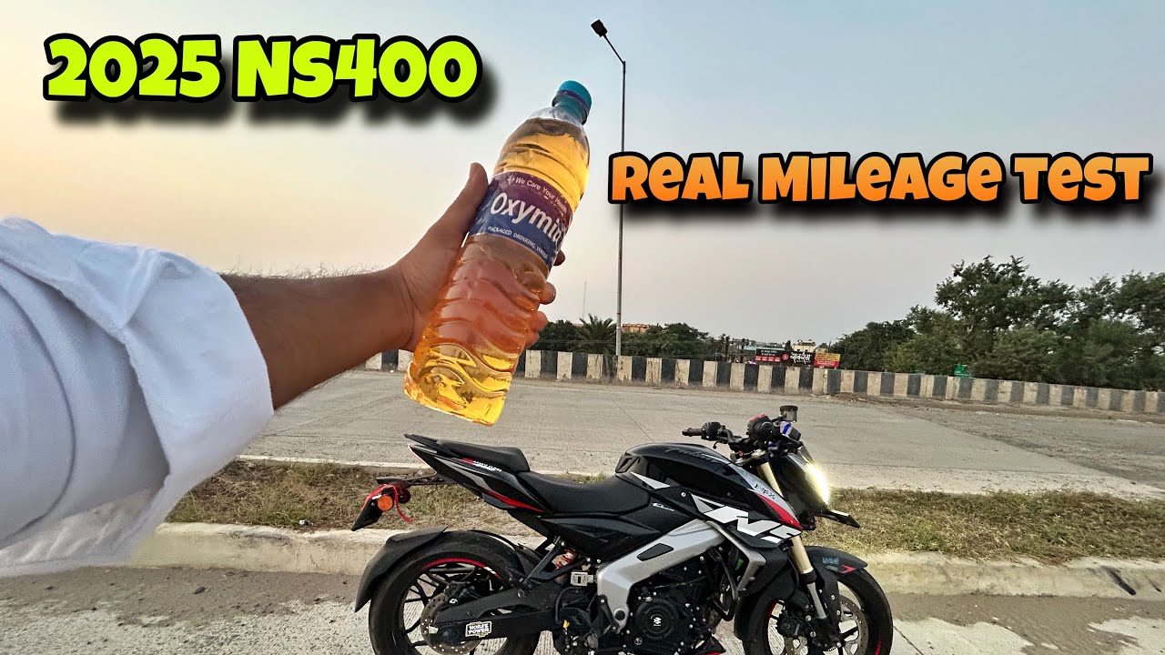 2025 Ns400 mileage test | How 30+🤩 Mileage