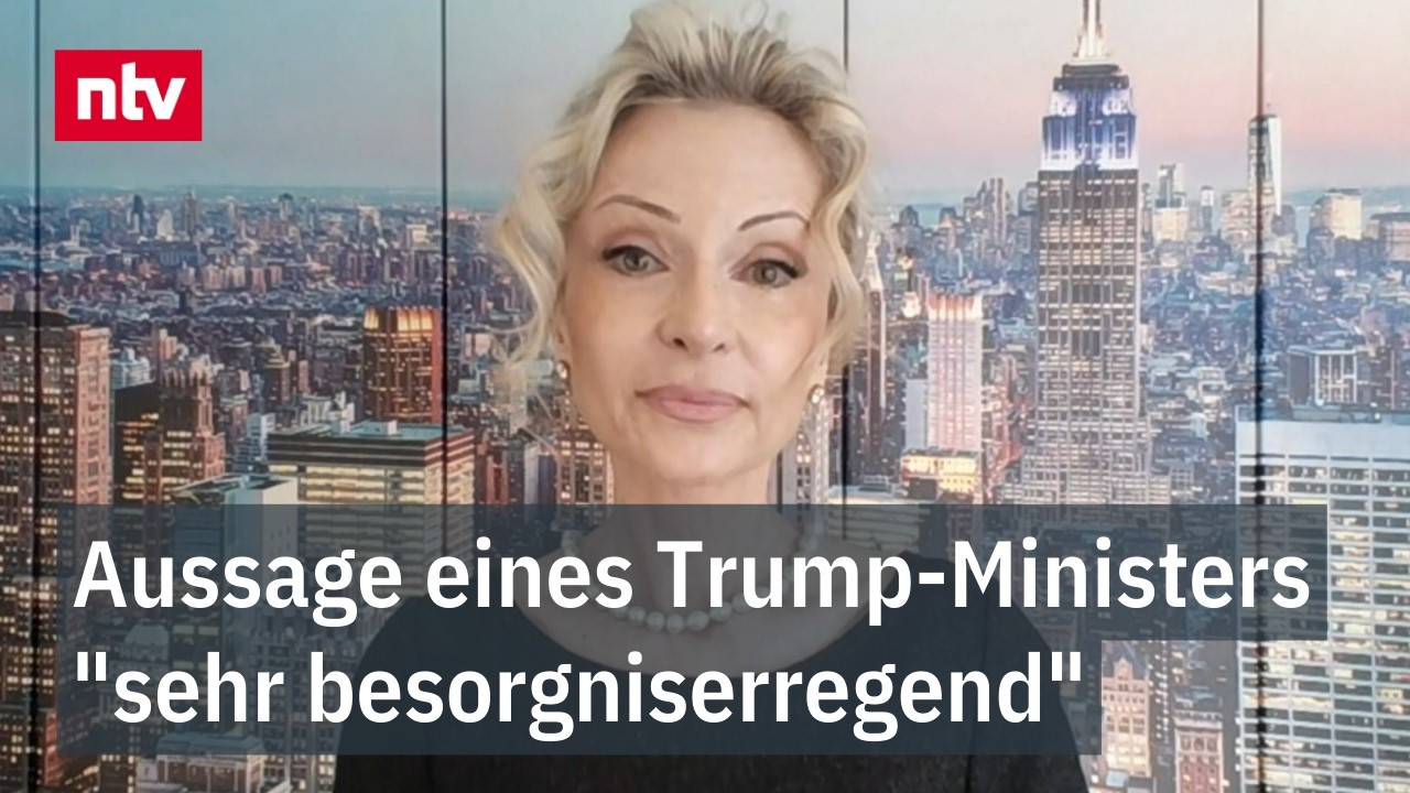 Aussage eines Trump-Ministers 