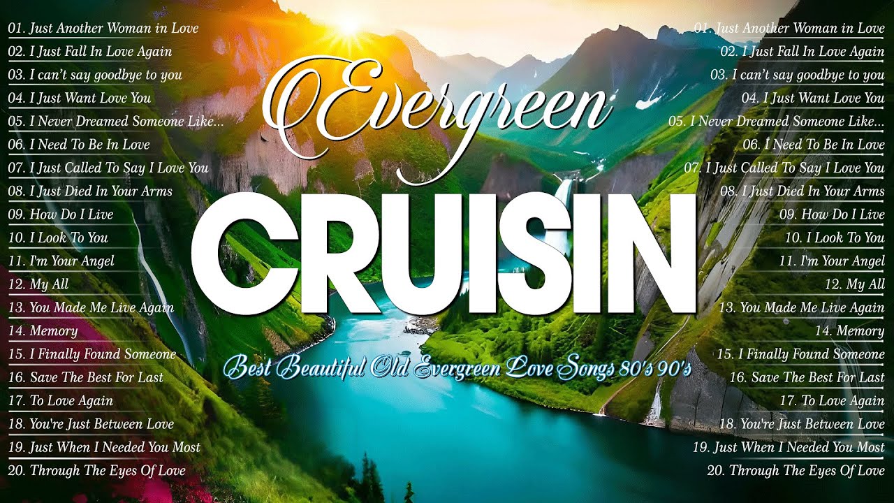 Best Songs Old Evergreen Love Songs 70s 80s 90s💟Most Relaxing Beautiful Cruisin Love Songs 80's 90's