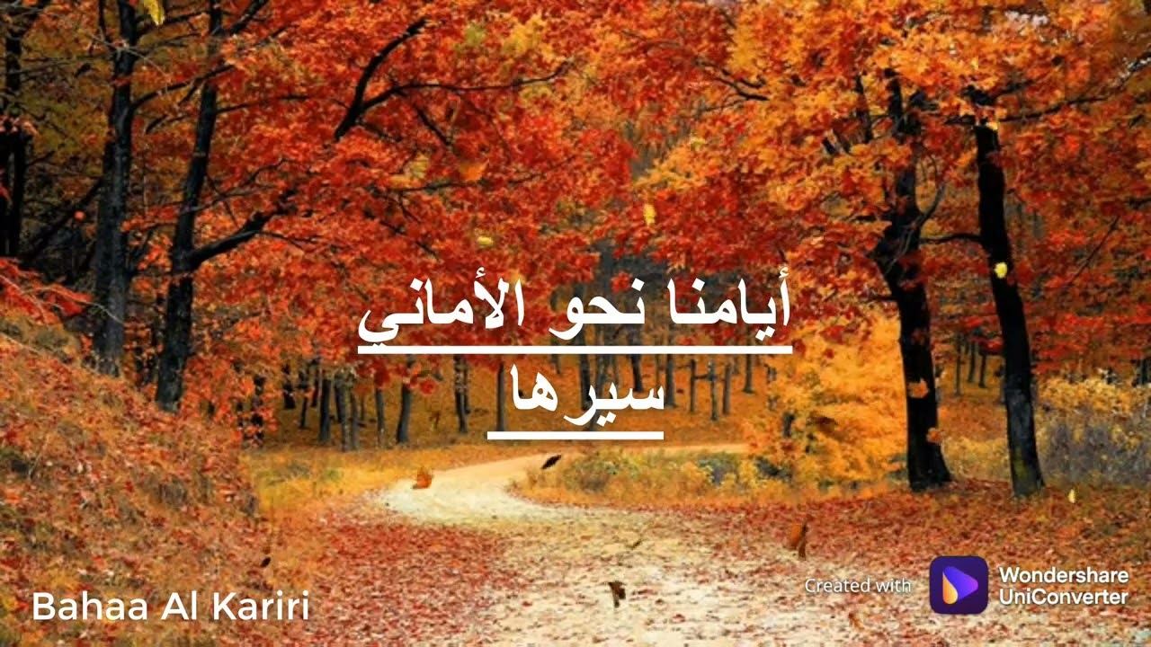 أيامنا نحو الأماني سيرها | بهاء الكريري #فن  #موسيقى