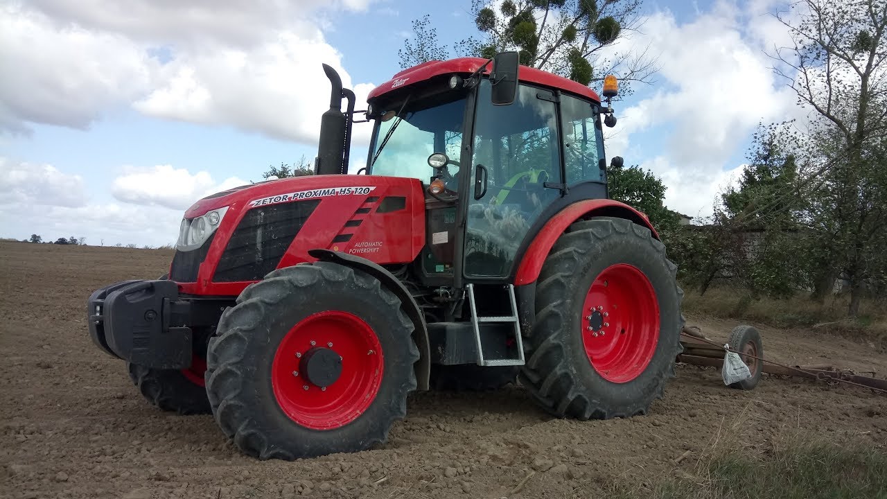 Bronowanie 2019 - Zetor Proxima Hs 120 + brony 7m