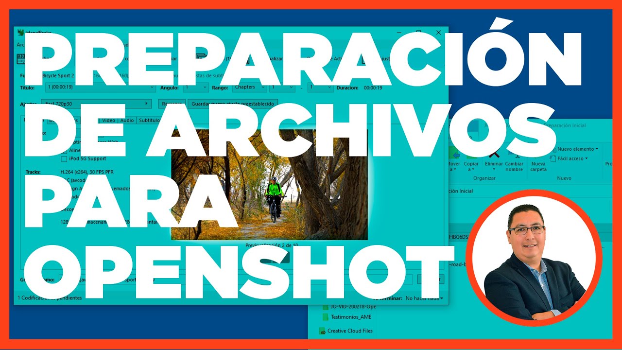 Preparación de archivos para Openshot Final | Resolución y Relación de aspecto (Aspect Ratio)