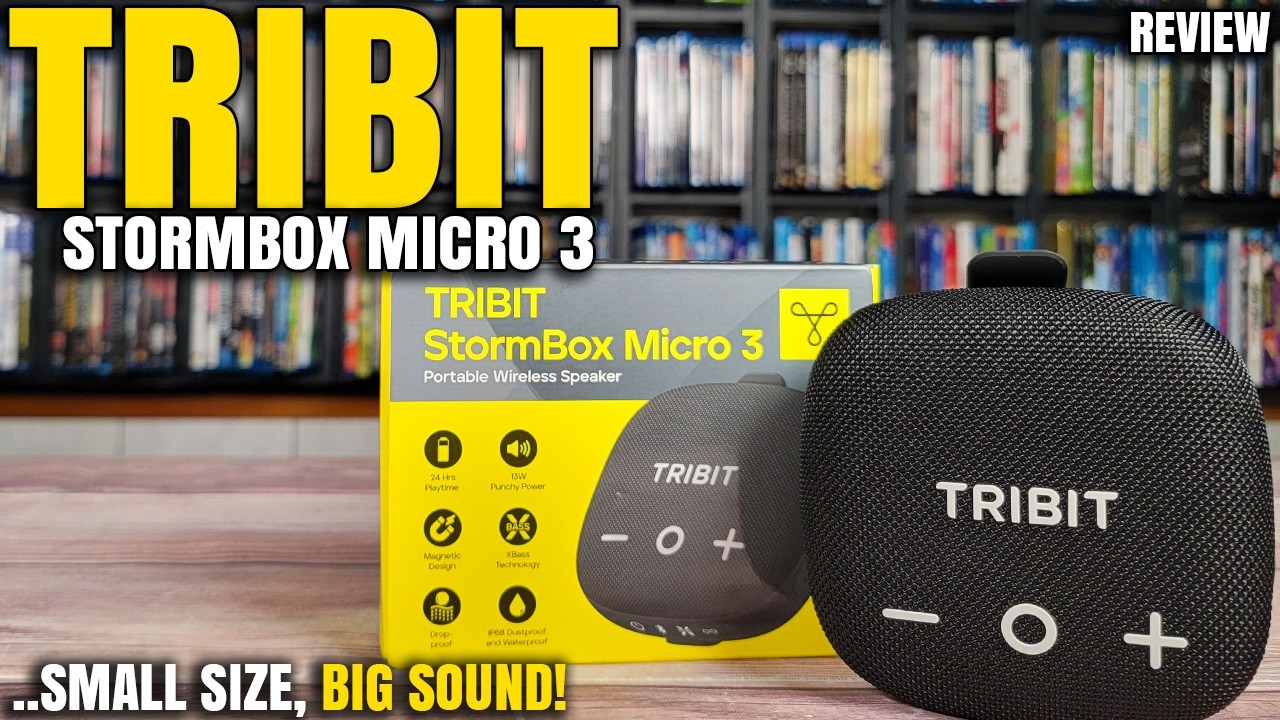 My Favorite Compact Speaker Just Got Better! TRIBIT StormBox Micro 3 Bluetooth Speaker Review