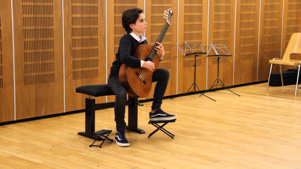 L'audition d'André Nobile au conservatoire du XIV à Paris.