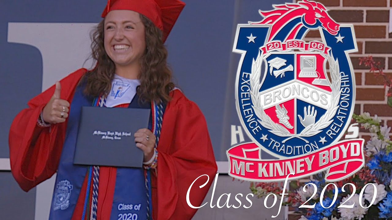 McKinney Boyd High School 2020 Graduation