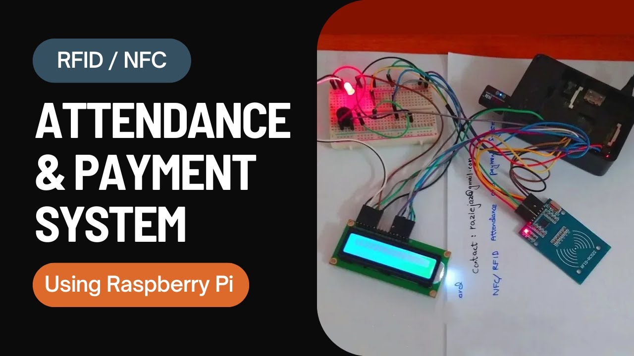 📡 RFID NFC Payment & Attendance System with Raspberry Pi 💳📚