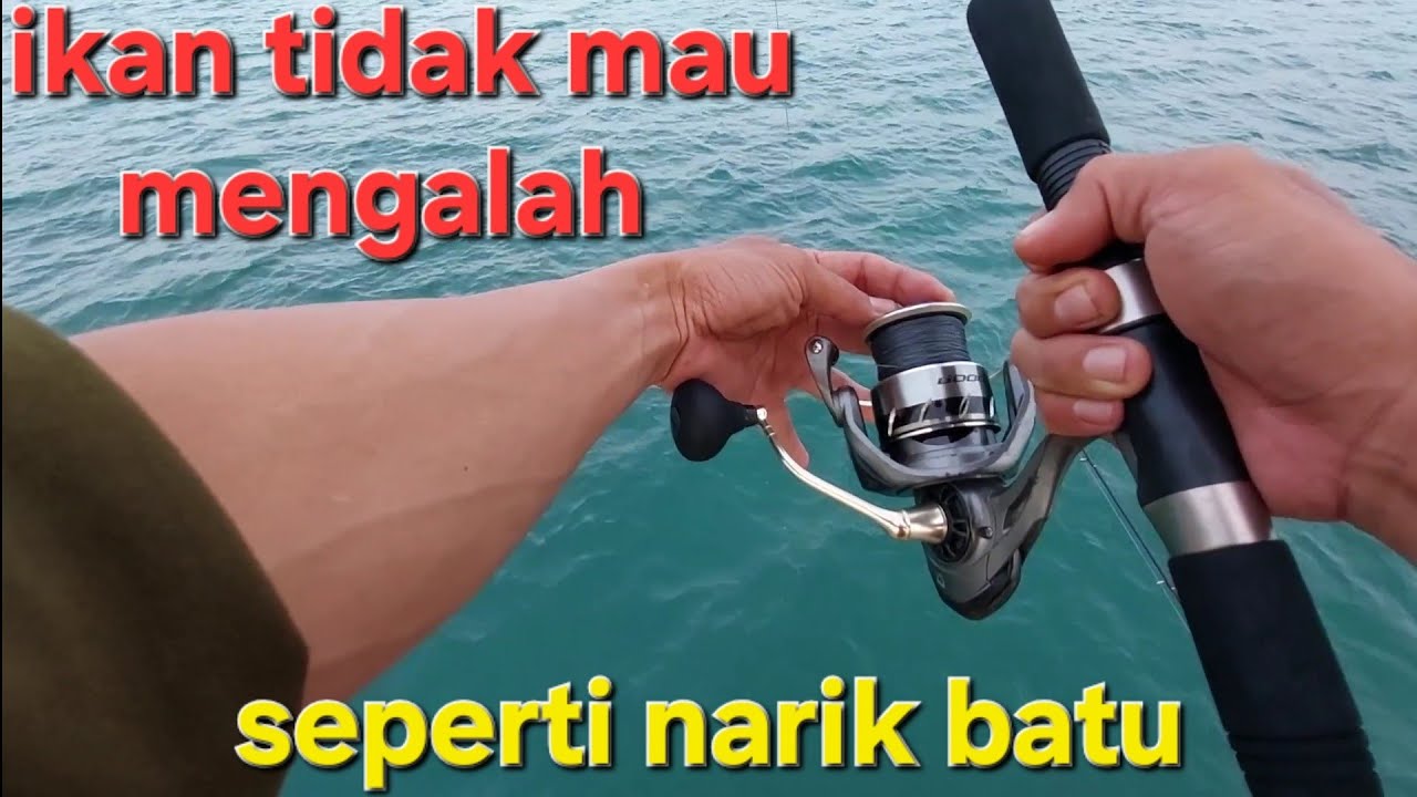 Mancing bagan tanjung kait terbaru || bagan G228 punya bang popaye || tarikannya bikin pegel