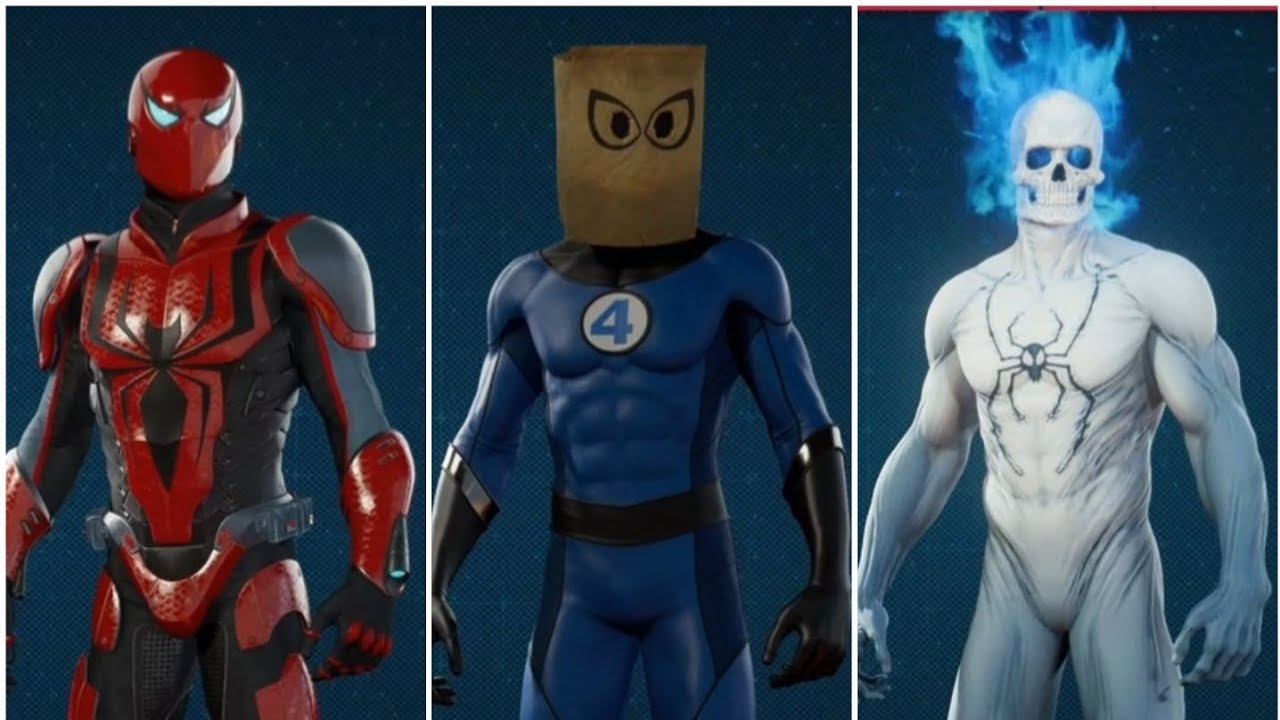 Marvels Spider-Man ALL OUTFITS!