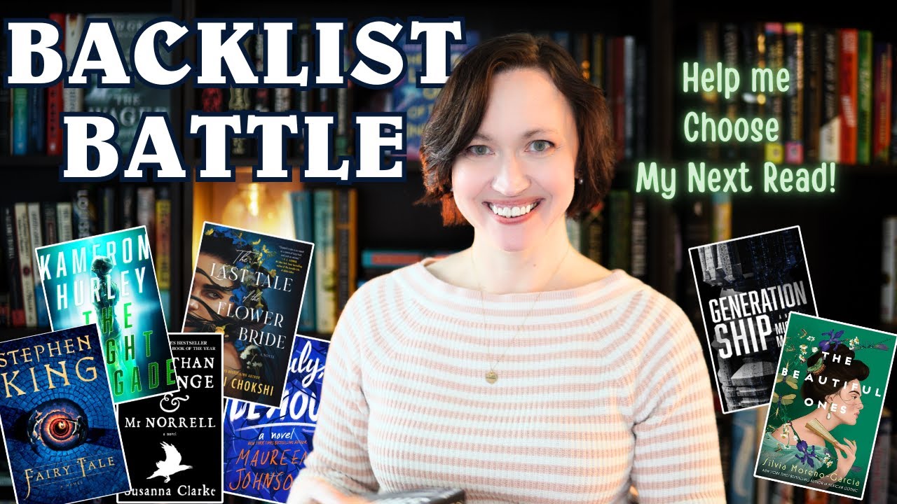 Backlist Battle! Which book should I read in May? 📚