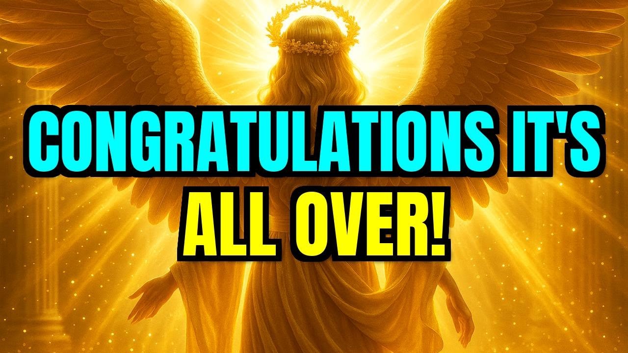 Chosen One, Congratulations, It's Finished - You Will Never Have To Go Through That Again 🎉