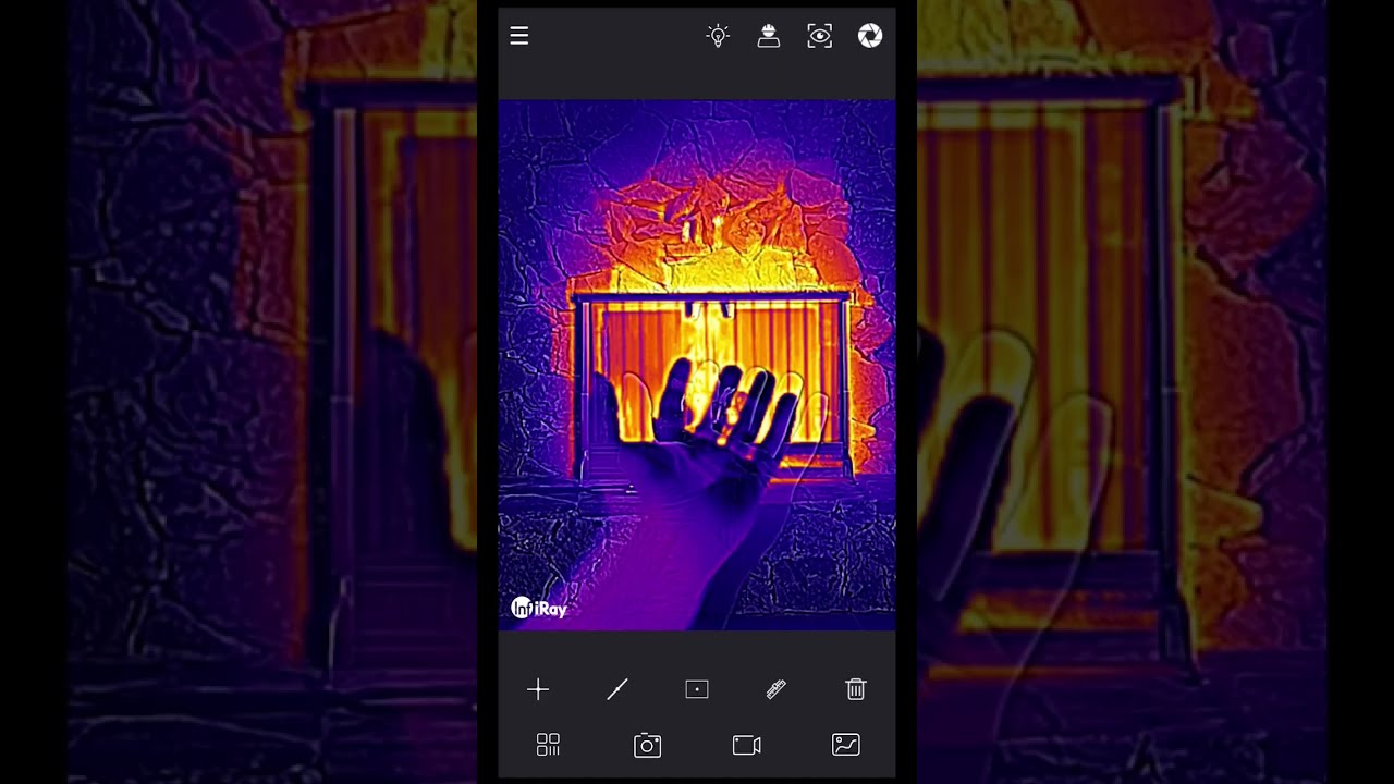 SECRET infrared camera on this phone, so let&rsquo;s get creative 📱 DOOGEE S98Pro #creativephotography