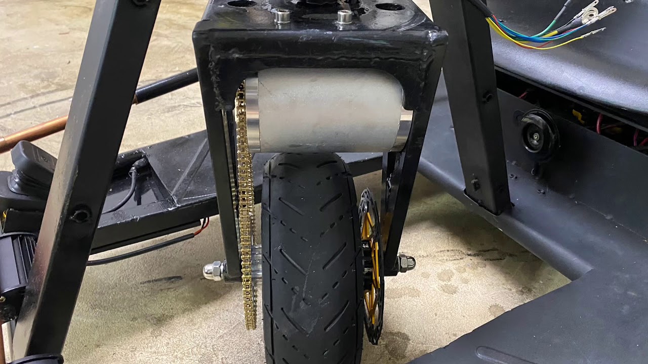 Razor Crazy Cart XL 36mph! 1000w brushless motor conversion with lights and horn!