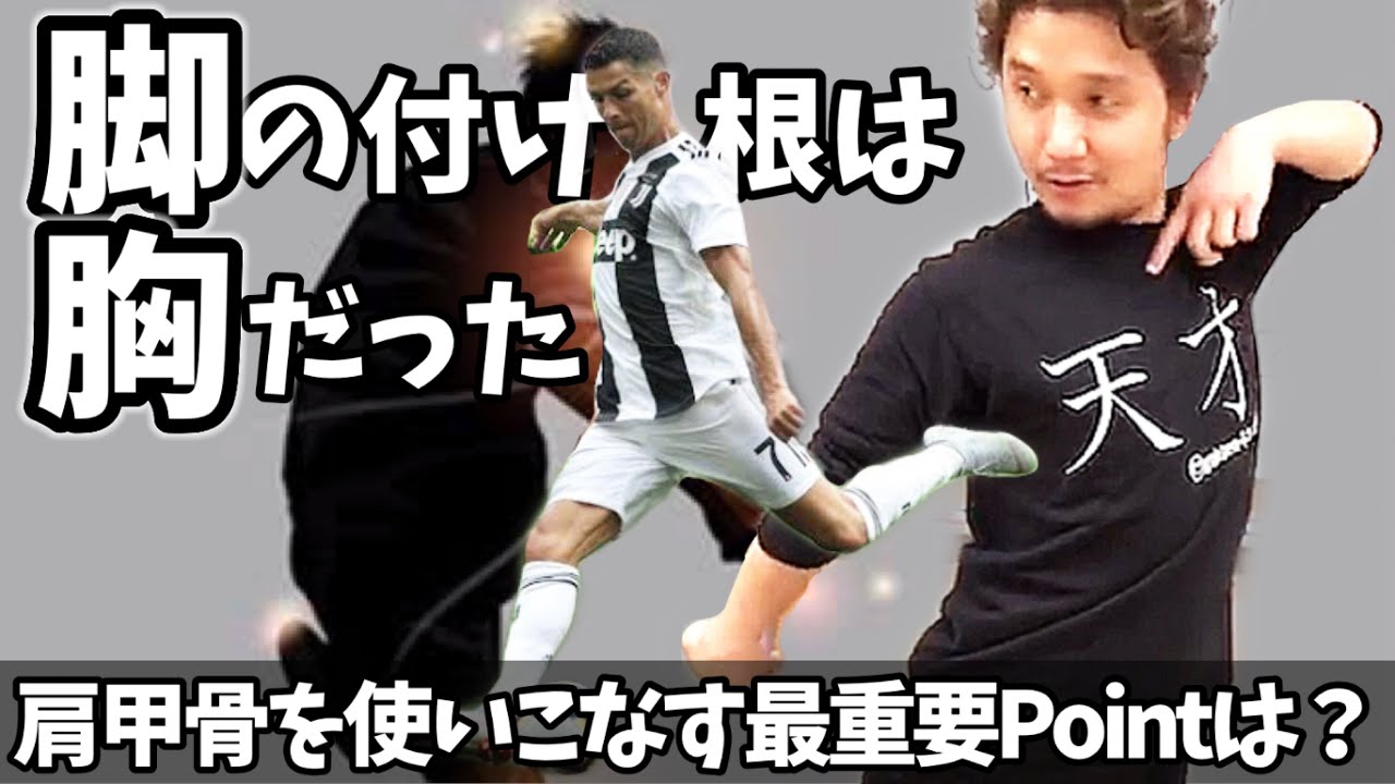 脚の付け根は胸だった！＋肩甲骨を使いこなす最重要Pointは？