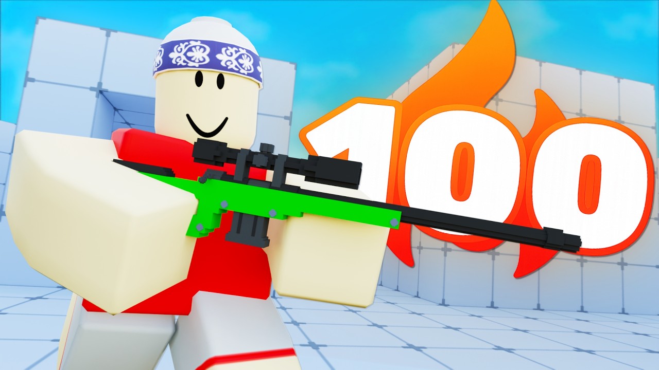 can i get a 100 WINSTREAK SNIPER ONLY?