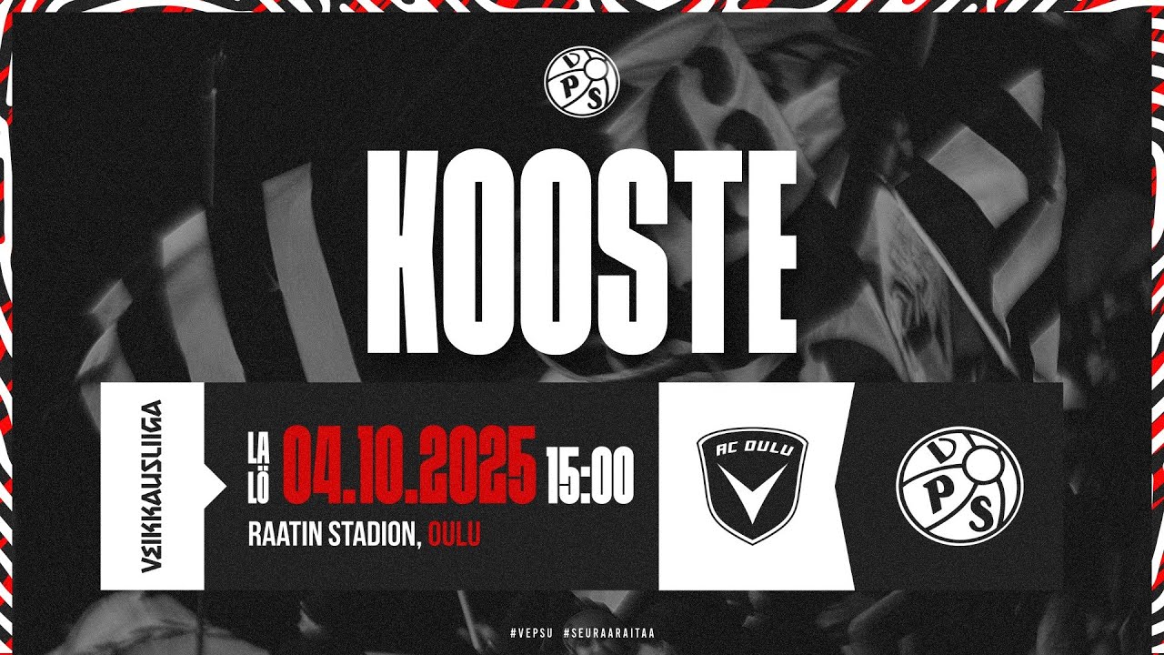 Kooste: AC Oulu - VPS | Veikkausliiga