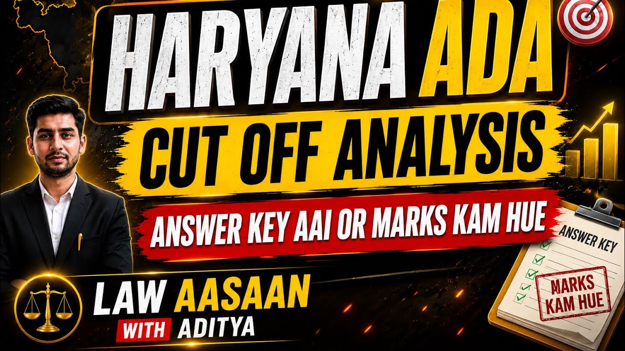 Haryana ADA answer key: Shocking results and lower marks