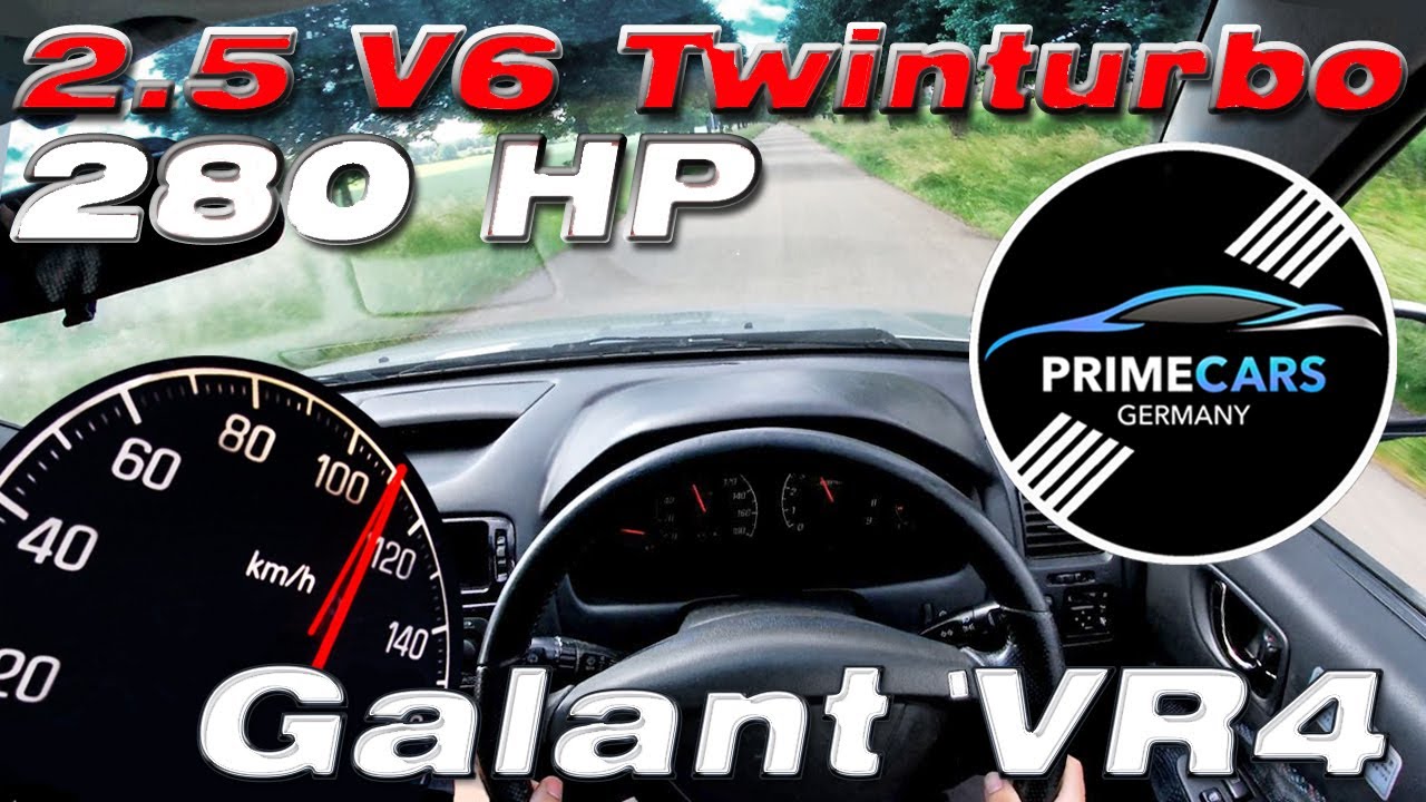 Mitsubishi Galant VR4 | 2.5 V6 Twinturbo 280 HP | POV DRIVING & REVIEW 4K