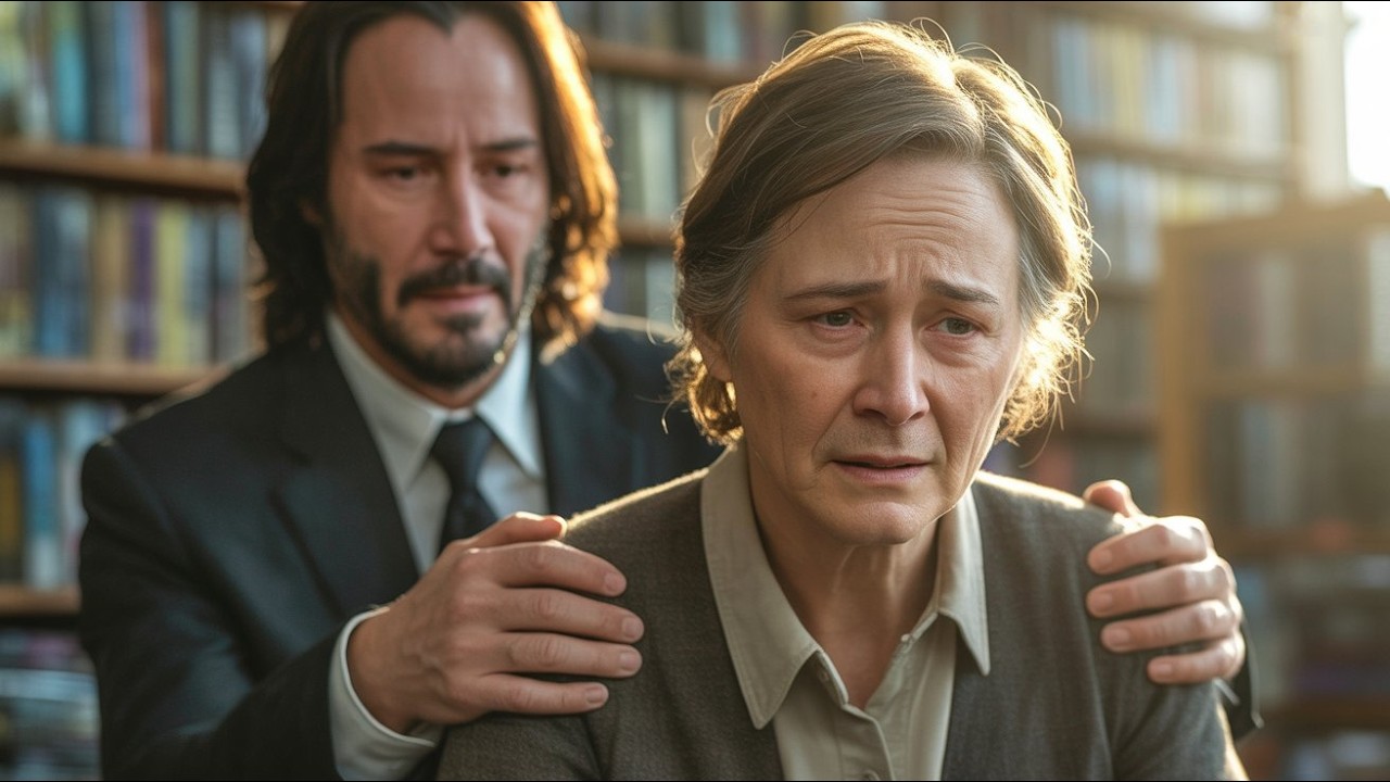 She Slapped Keanu Reeves in Front of Everyone — The Crowd Froze