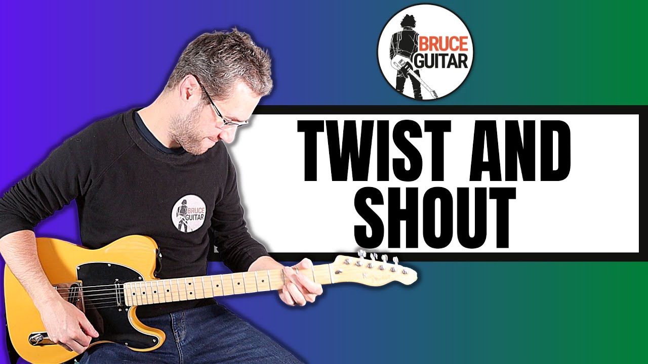 Bruce Springsteen - Twist And Shout guitar lesson (live in Lisbon 2012)