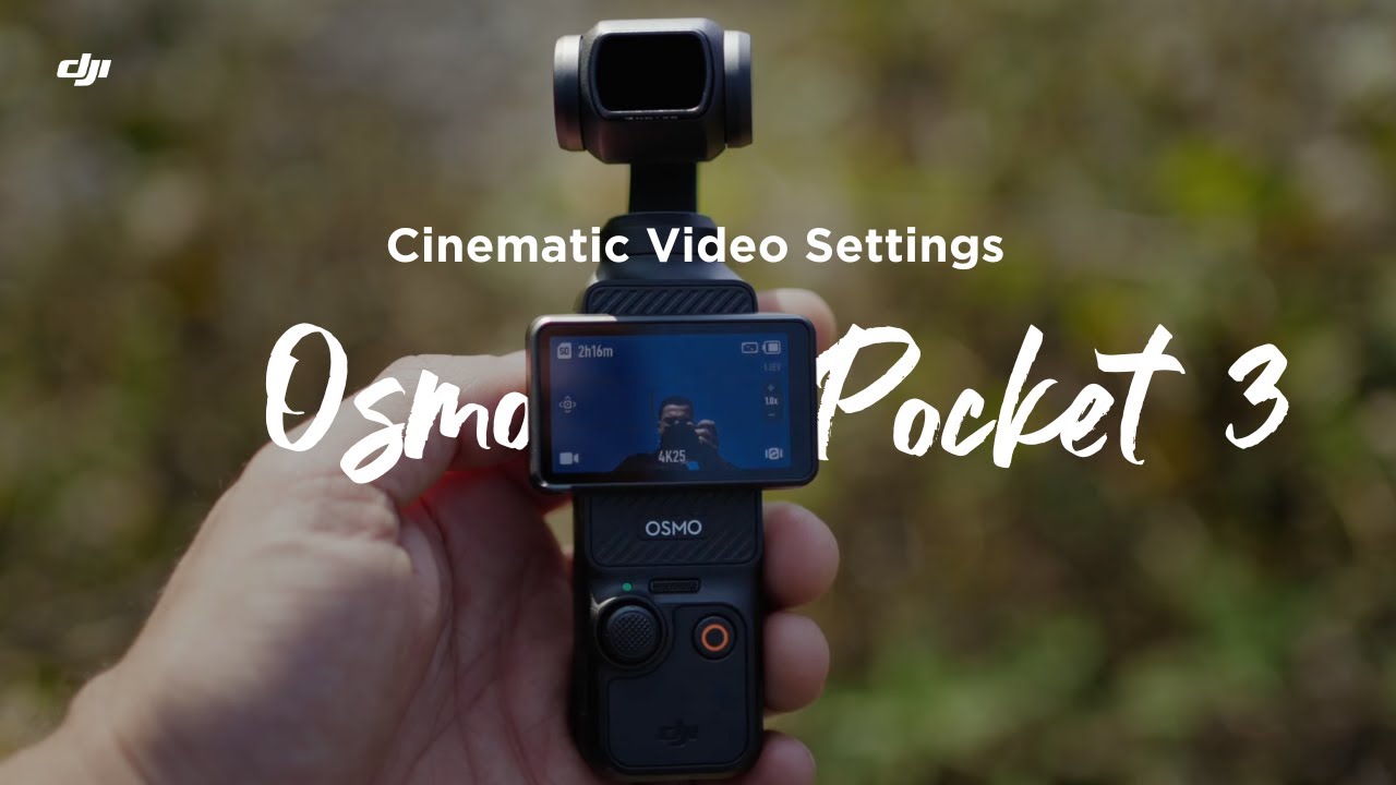 DJI Osmo Pocket 3 | Best Settings For Outdoor Cinematic Videos