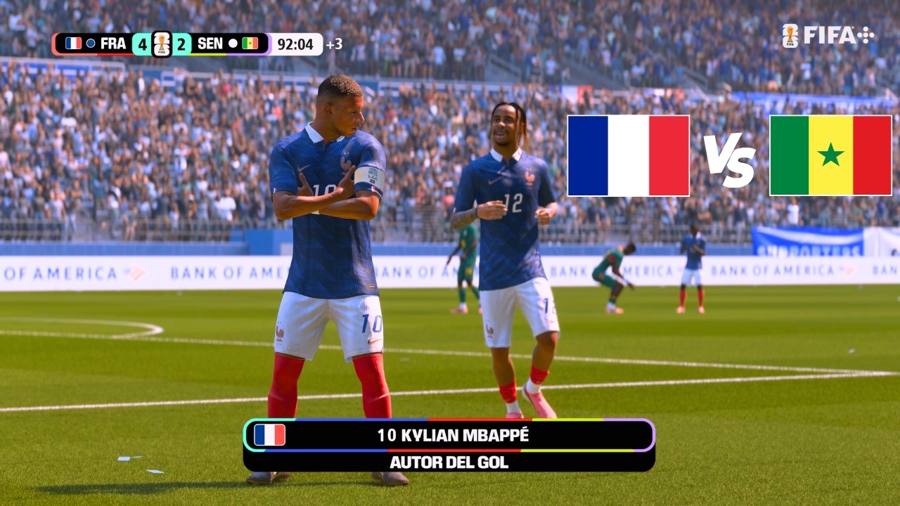 France vs Senegal | FIFA World Cup 2026 | FC 26 - PC Mods [4K]