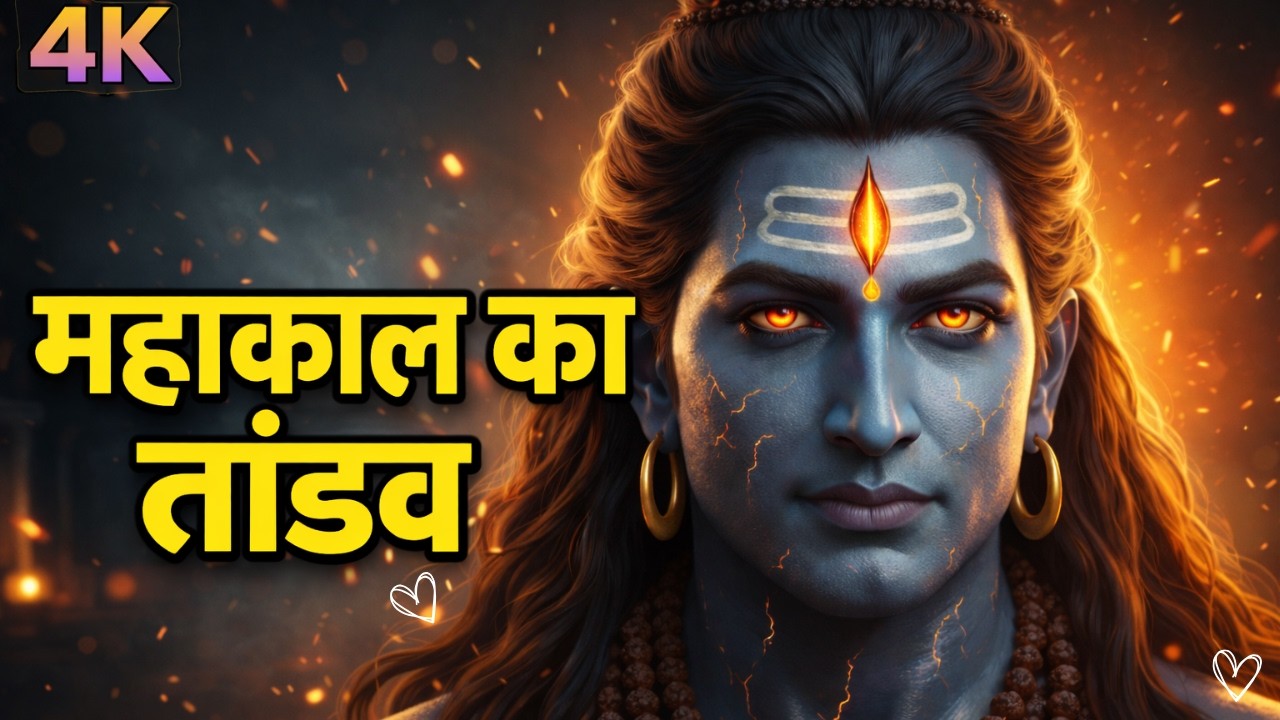 Mahakal Ka Tandav 🔱 Powerful Shiv Bhakti Song | Mahadev Status | 4K Video