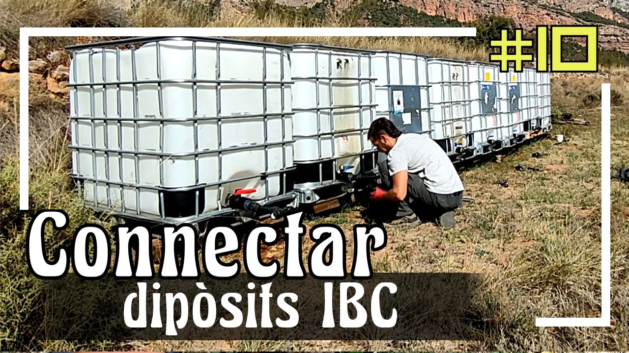 💦 Hem connectat 8 dipòsits de 1000 Litres 💦
