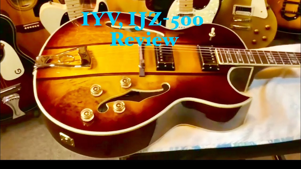 IYV, IJZ-500 Jazz Style Hollow Body Guitar Review “$267.00”