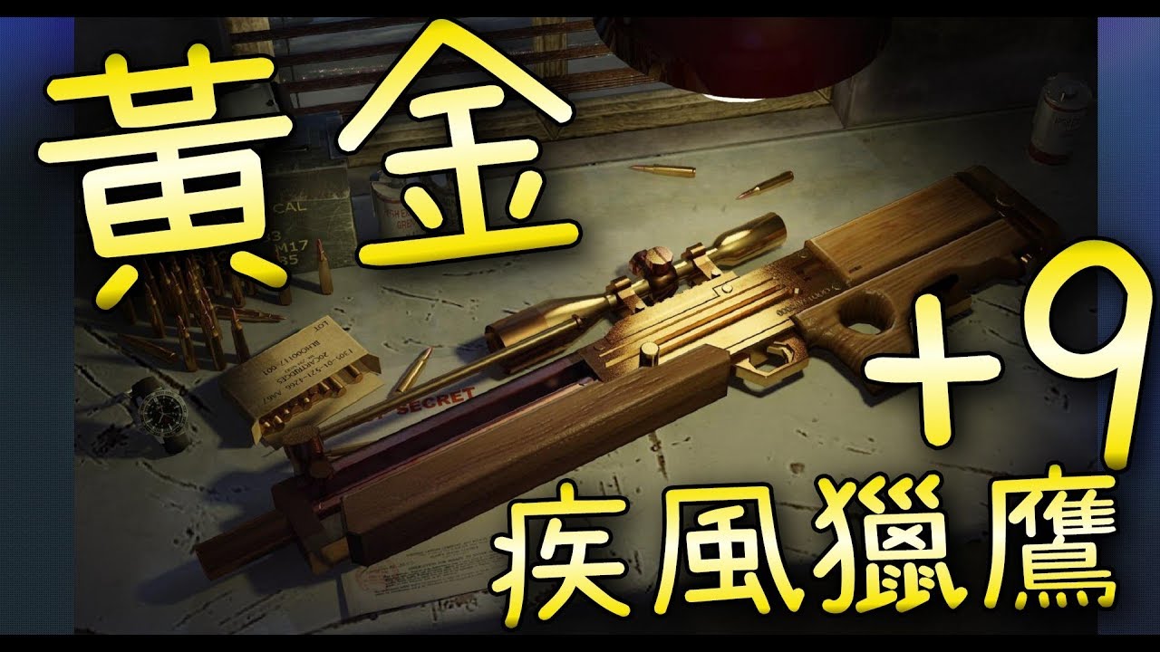 【CSO．殭王】野房實戰篇「黃金疾風獵鷹+9」超越黃金審判，連狙鎖頭穩定輸出！