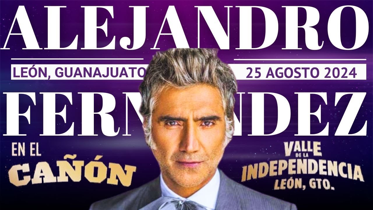 Alejandro Fernández en El Cañón de León.