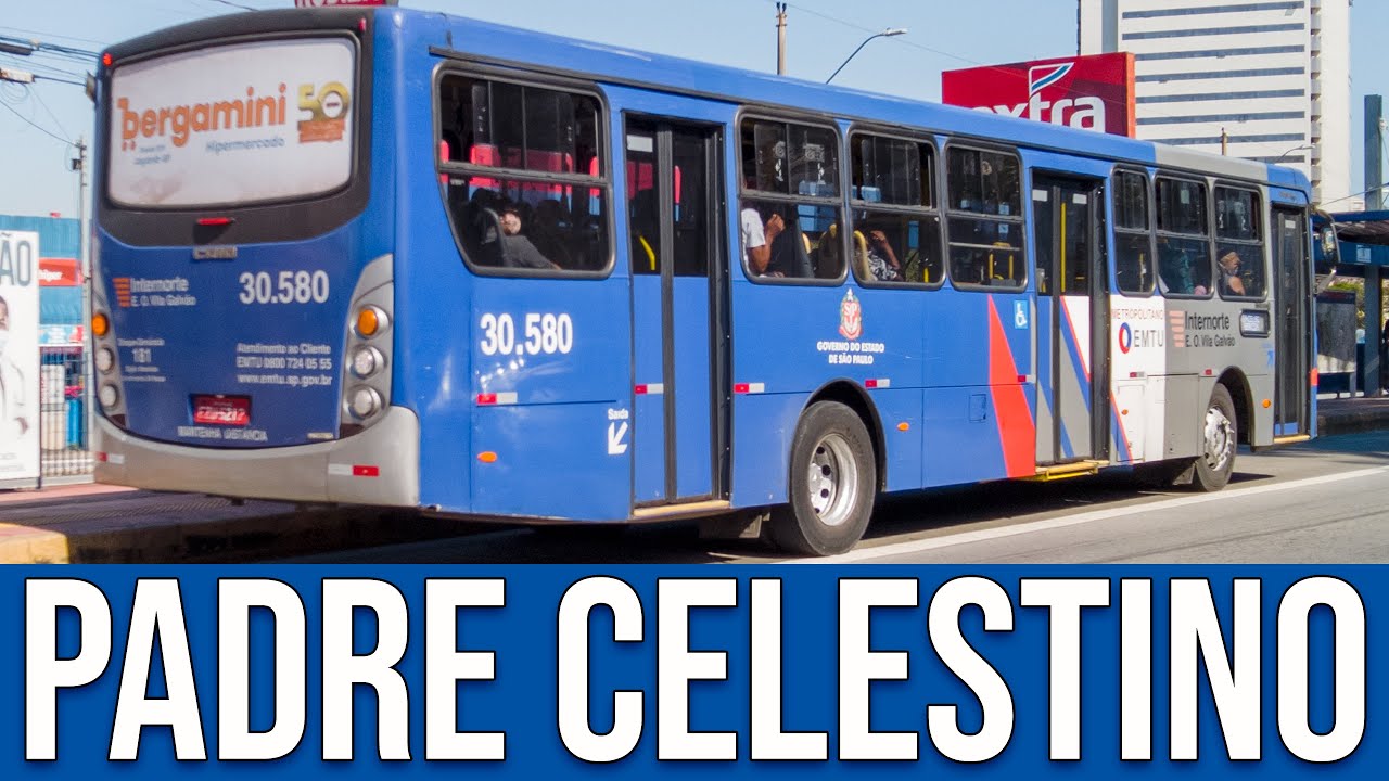 Parada Padre Celestino (Guarulhos/SP) - Movimentação de Ônibus #418