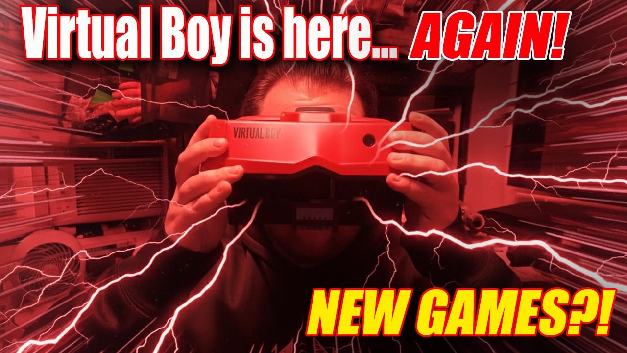 Virtual Boy is here... AGAIN!