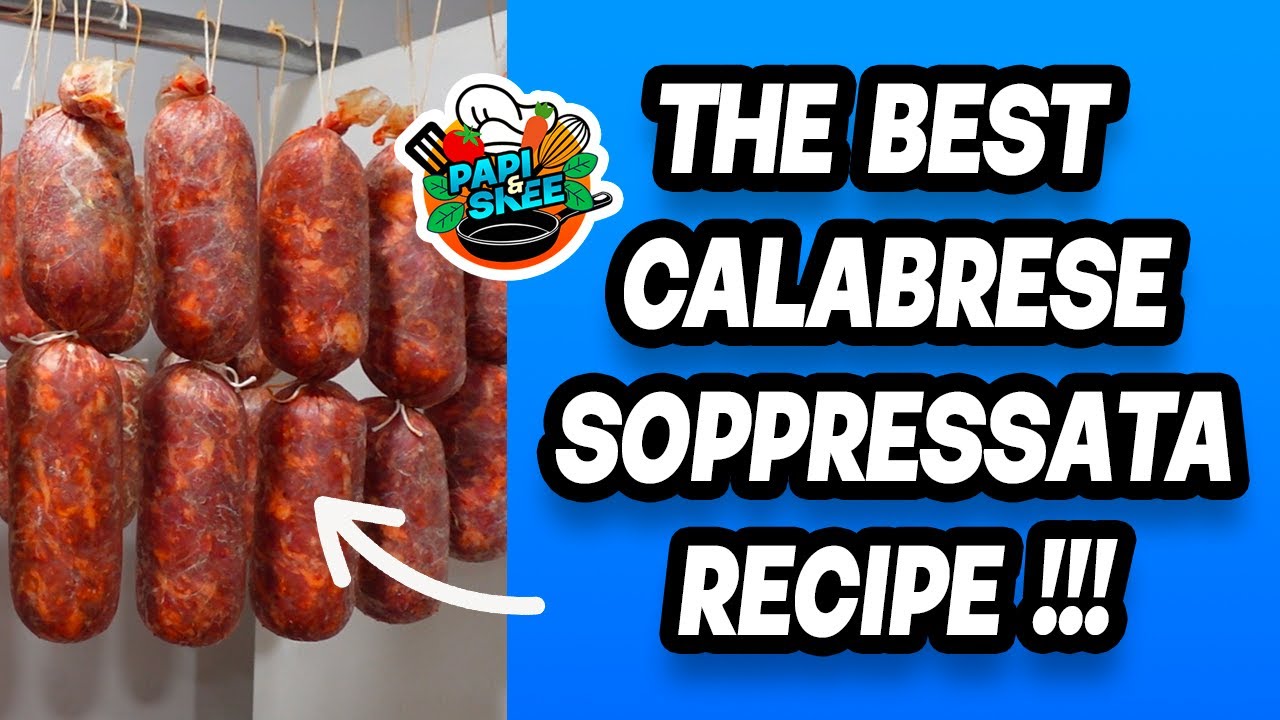 The BEST Calabrese Soppressata Recipe!!!
