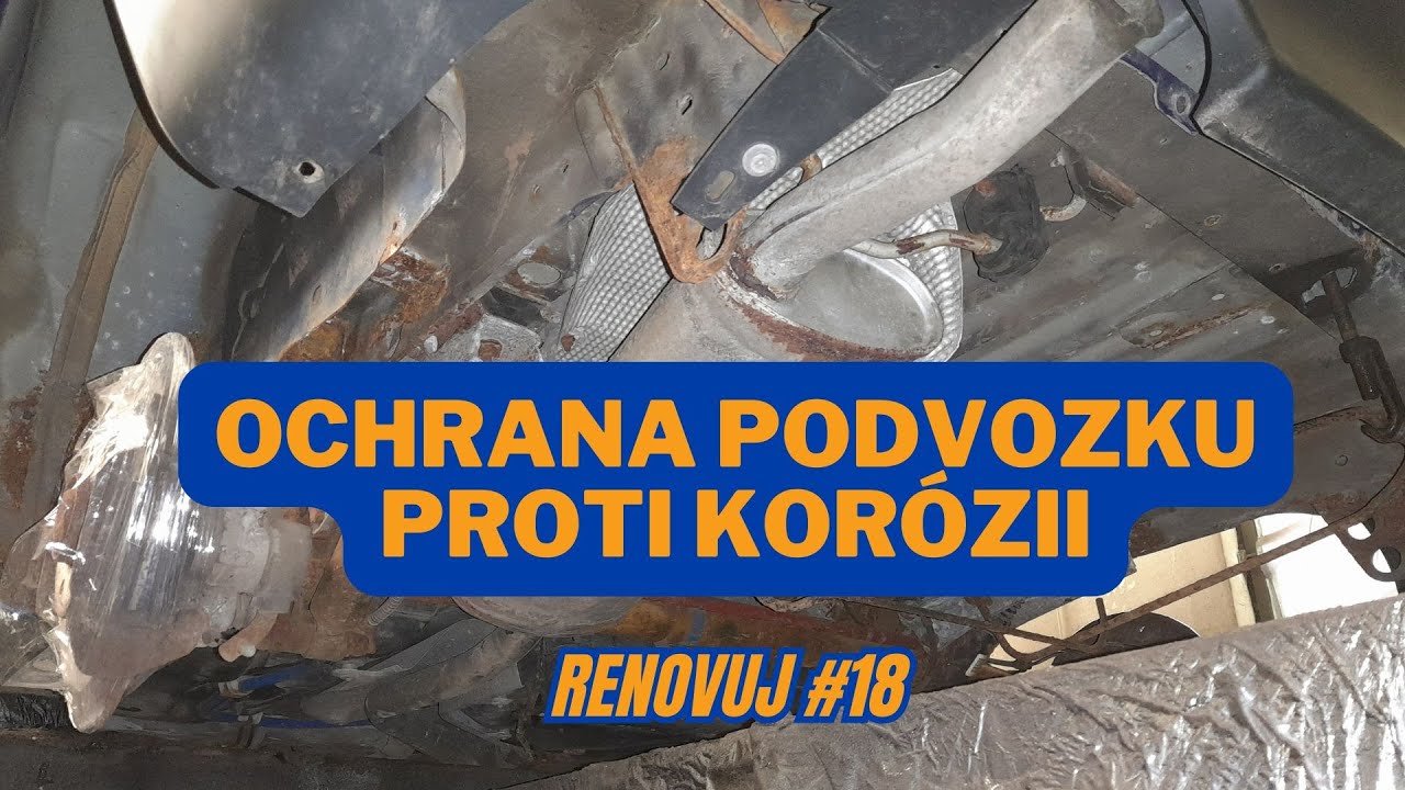 Ochrana podvozku proti korózii: Farba na podvozok Tlumex