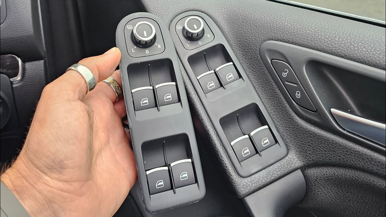 Замена переключателя стеклоподъемника VW MK6... повреждение водой 😫
